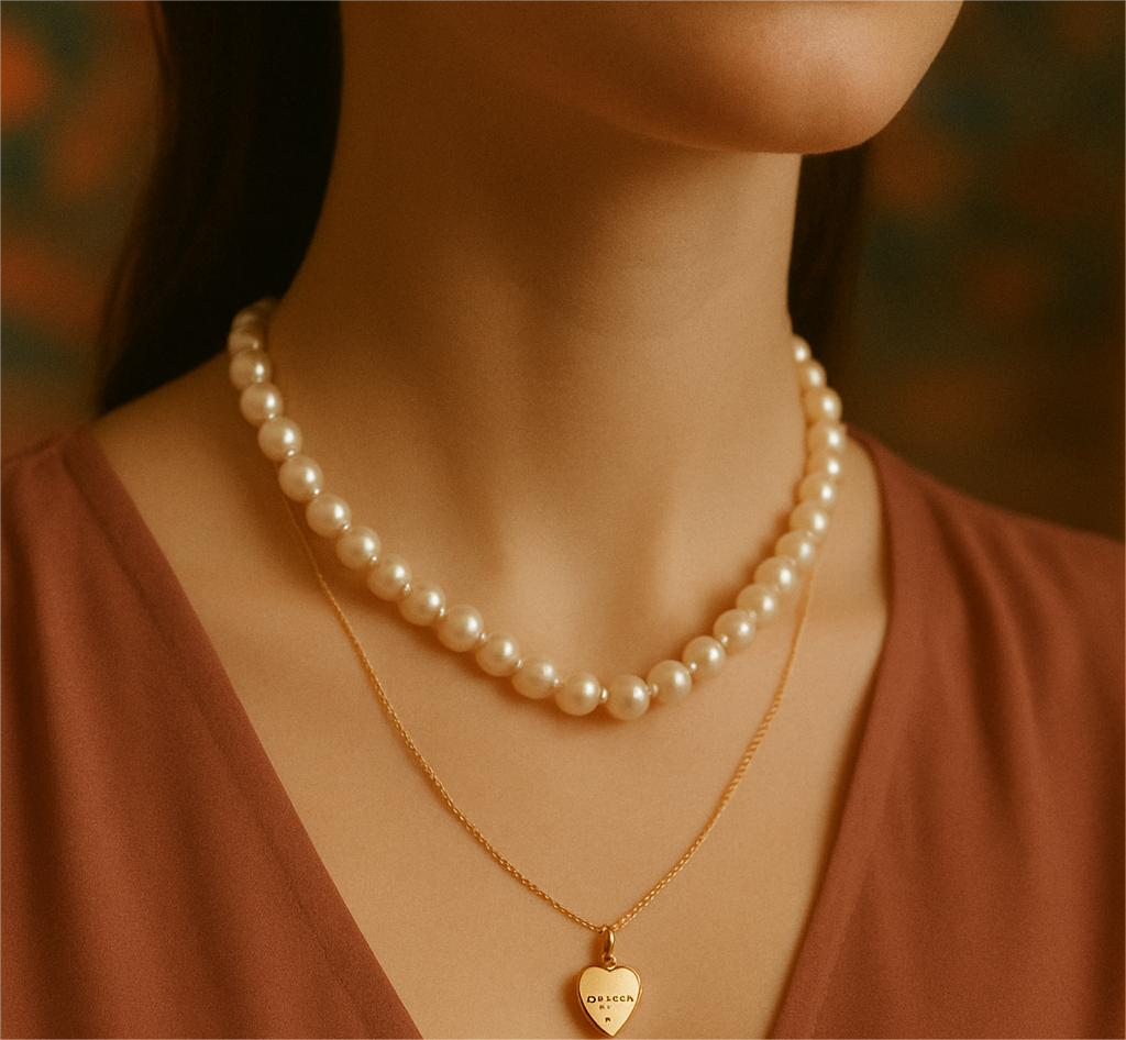 ChatGPT Image Jul 10, 2025, 10_27_44 AM Pearl Necklace – Plus a Free Golden Touch by Gucci - Image 1